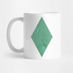 Minimalistic - Diamond light green Mug